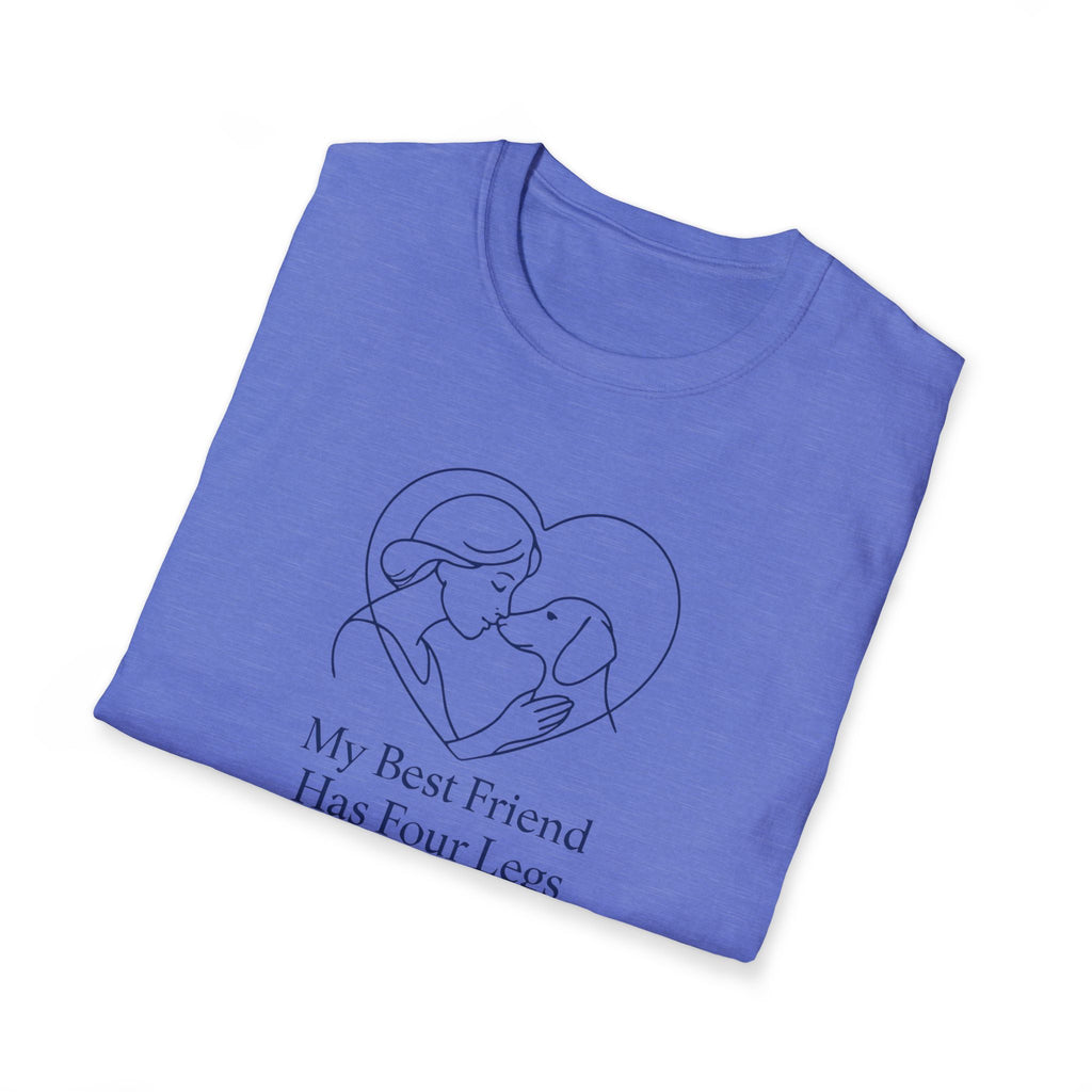 Dog and Woman Heart T-Shirt