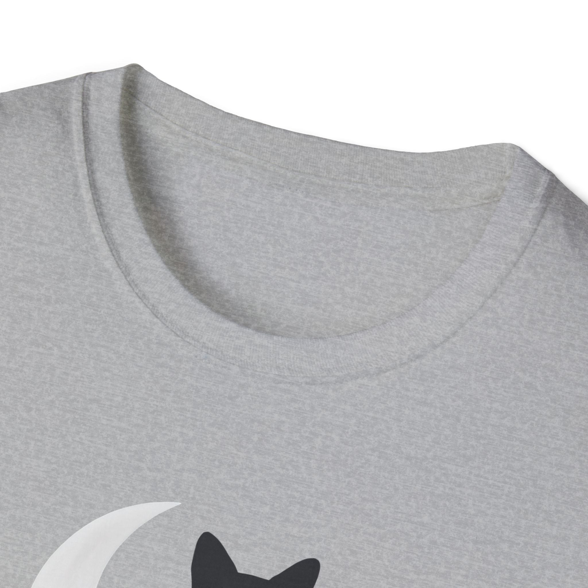 Moonlit Cat Silhouette T-Shirt