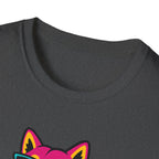 Paw-some Neon Dog T-Shirt