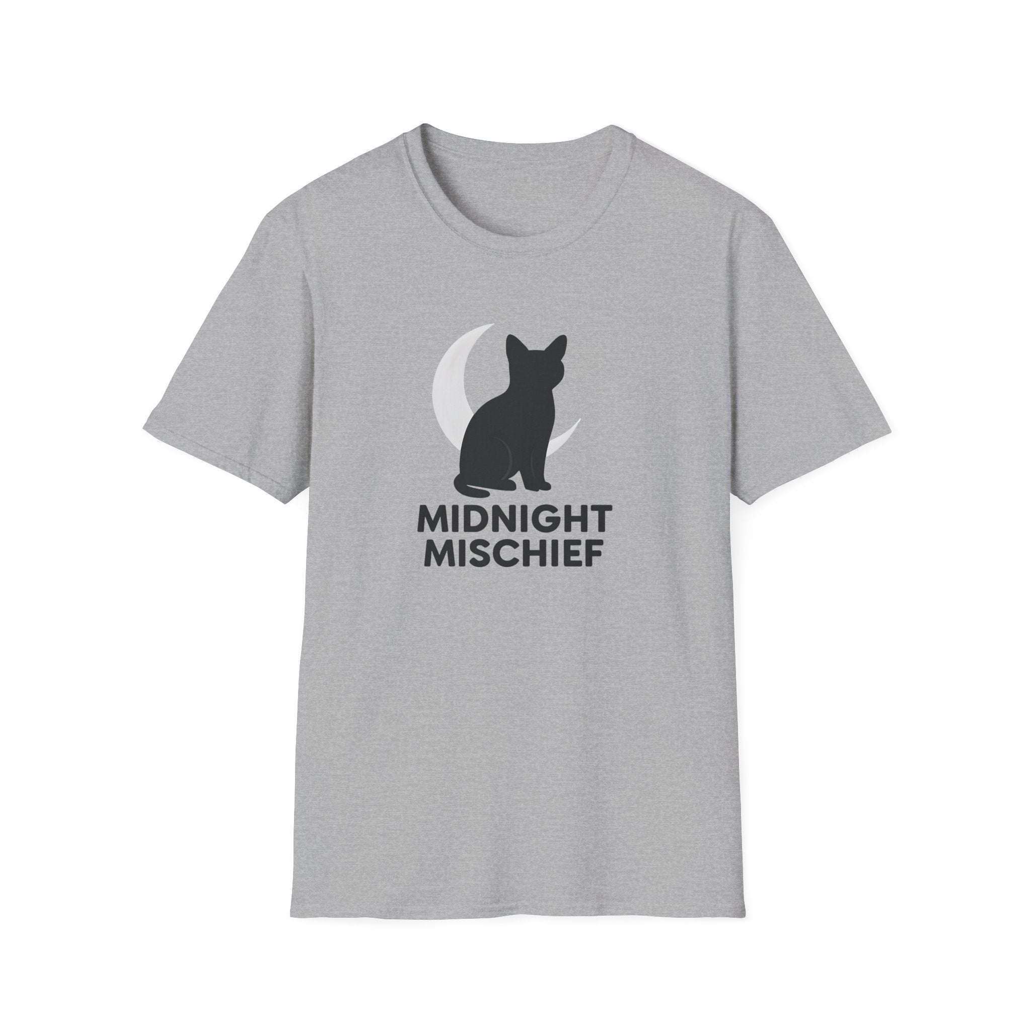 Moonlit Cat Silhouette T-Shirt