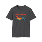 Retro Rainbow Dachshund T-Shirt