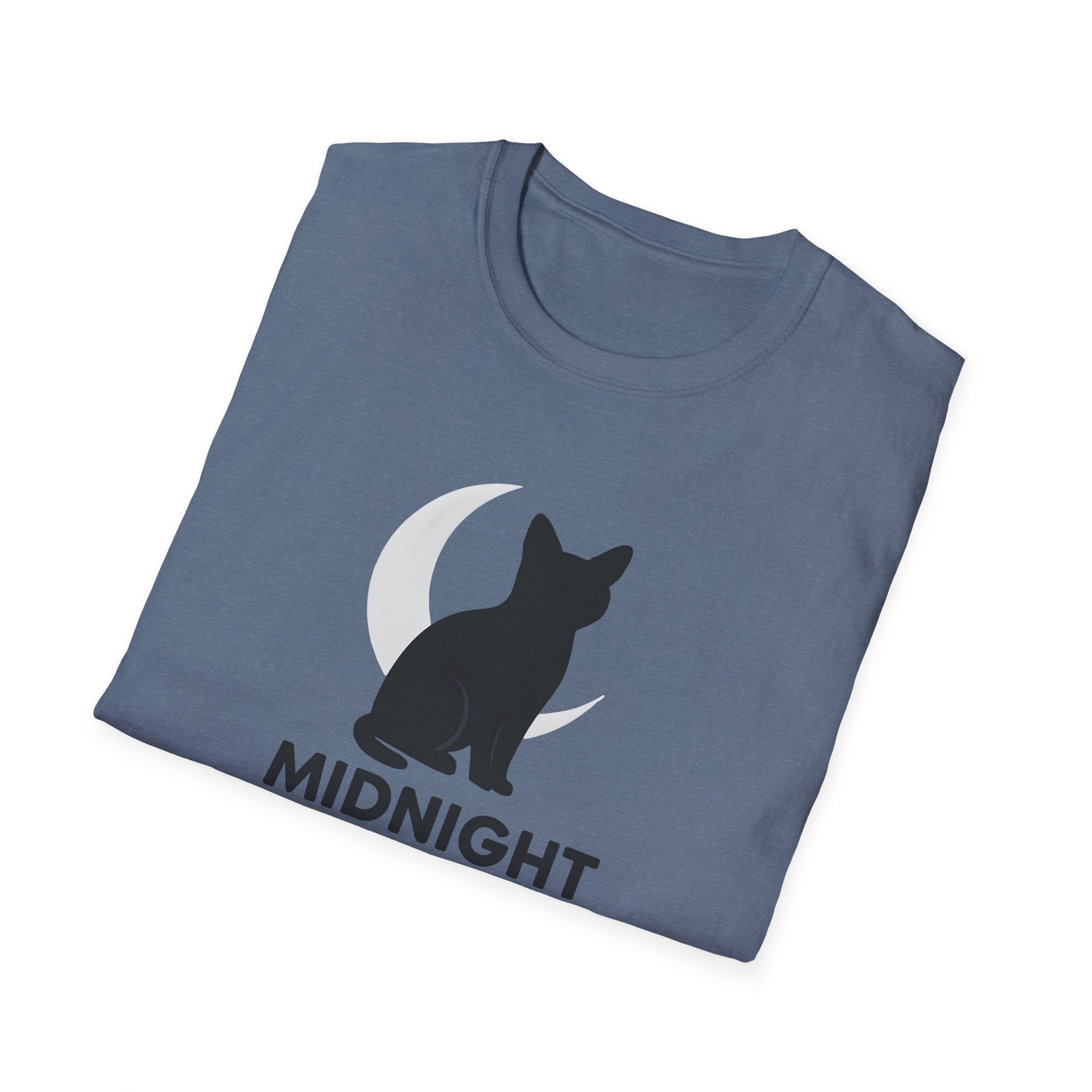 Moonlit Cat Silhouette T-Shirt