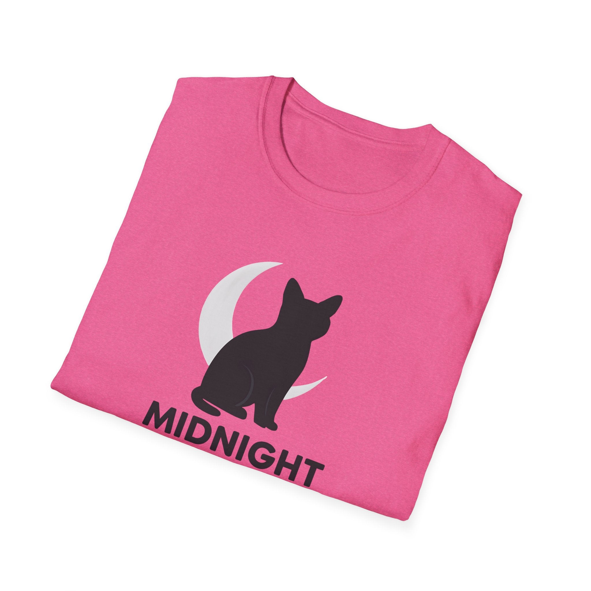 Moonlit Cat Silhouette T-Shirt
