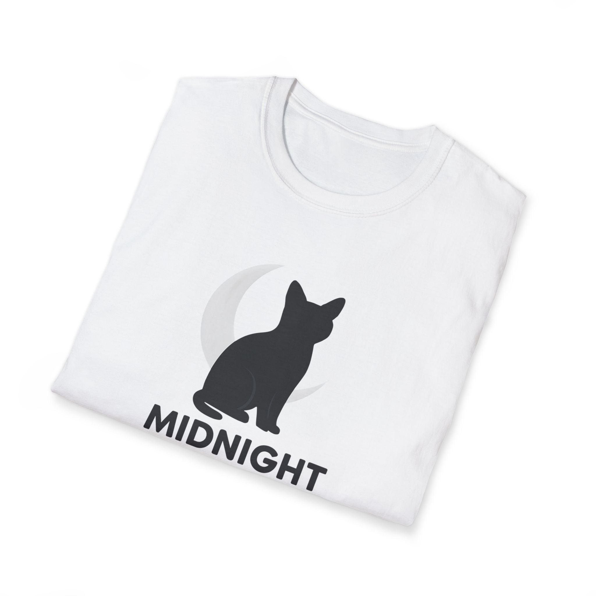 Moonlit Cat Silhouette T-Shirt